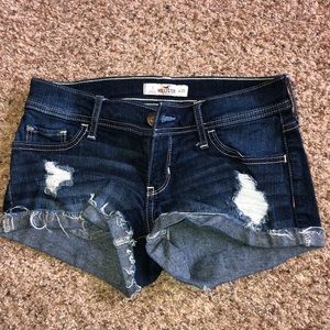 Hollister jean shorts